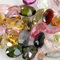 Turmaliny kamienie naturalne IF-VVS 5.10ct 24 sztuki