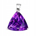 Wisiorek srebrny 925 naturalny 26ct ametyst