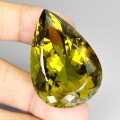 Zielony kwarc oliwkowy ogromny kamień naturalny IF 148.74ct