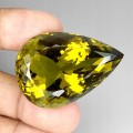 Zielony kwarc oliwkowy ogromny kamień naturalny IF 148.74ct