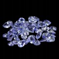 Tanzanity kamienie naturalne VVS 5.1ct 50 szt