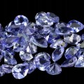Tanzanity kamienie naturalne VVS 5.1ct 50 szt