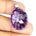 Wisiorek srebrny 925 naturalny 29ct ametyst