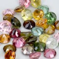 Turmaliny kamienie naturalne IF-VVS 5.6ct 35 sztuk