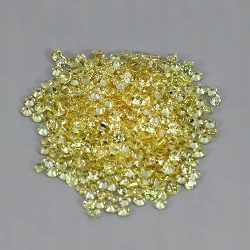 Szafiry Songea kamienie naturalne 4.05ct 492 sztuk IF