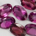 Granaty rodolity kamienie naturalne 4.36ct 7 sztuk IF VVS