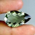 Zielony prasiolit kamień naturalny VVS 18.27ct