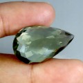 Zielony prasiolit kamień naturalny VVS 18.27ct