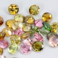 Turmaliny kamienie naturalne IF-VVS 5.4ct 35 sztuk