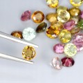 Turmaliny kamienie naturalne IF-VVS 5.4ct 35 sztuk