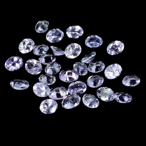 Tanzanity kamienie naturalne VVS 4.3ct 30 sztuk