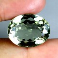 Zielony ametyst kamień naturalny IF 17.22ct