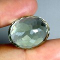 Zielony ametyst kamień naturalny IF 17.22ct
