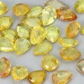 Szafiry Songea kamienie naturalne 4.45ct 30 sztuk