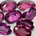 Granaty rodolity kamienie naturalne 3.50ct 6 sztuk