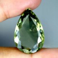Zielony ametyst kamień naturalny IF 15.63ct