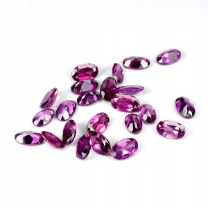 Granaty rodolity kamienie naturalne 7.05ct 23 sztuki