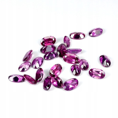 Granaty rodolity kamienie naturalne 7.05ct 23 sztuki