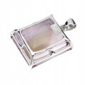 Srebrny zjawiskowy wisiorek naturalny 53ct ametryn