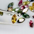 Turmaliny kamienie naturalne IF-VVS 6.9ct 25 sztuk