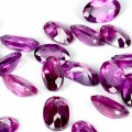 Granaty rodolity kamienie naturalne 7.45ct 23 sztuki