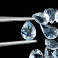 Akwamaryny kamienie naturalne 20 sztuk IF-VVS 4.9ct