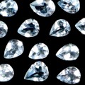 Akwamaryny kamienie naturalne 20 sztuk IF-VVS 4.9ct