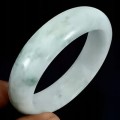Artystyczna bransoletka 396ct jadeit naturalny kamień śr. 5.8cm