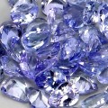 Tanzanity kamienie naturalne 4.45ct 40 sztuk VVS