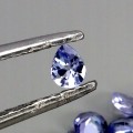 Tanzanity kamienie naturalne 4.45ct 40 sztuk VVS