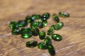 Diopsydy kamienie naturalne IF - VVS 4.9ct 20 sztuk