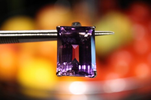 925 Wisiorek srebrny naturalny 31ct ametyst zjawiskowy