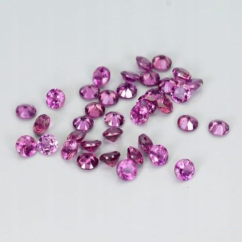 Granaty rodolity kamienie naturalne 37 sztuk 4.06ct