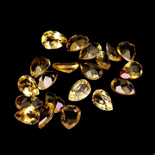 Cytryny kamienie naturalne 20 sztuk 5.75ct
