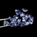 Tanzanity 16 sztuk kamienie naturalne VVS 4.07ct
