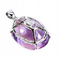Wisiorek srebrny 925 naturalny 47ct ametryn