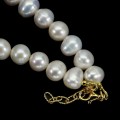 Elegancka bransoletka srebrna 925 naturalne ametysty perły