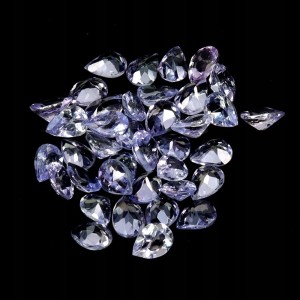 Tanzanity 38 sztuk kamienie naturalne VVS 5.17ct