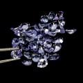Tanzanity 38 sztuk kamienie naturalne VVS 5.17ct