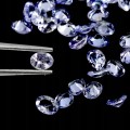 Tanzanity 29 sztuk kamienie naturalne IF-VVS 3.7ct