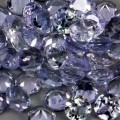 Tanzanity 48 sztuk kamienie naturalne IF-VVS 4.2ct