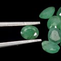Szmaragdy kamienie naturalne 5.12ct 24 sztuki