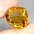 Cytryn kamień naturalny 23.5ct w kolorze Madeira