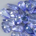 Tanzanity 32 sztuki kamienie naturalne VVS 4.6ct