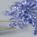 Tanzanity 32 sztuki kamienie naturalne VVS 4.6ct