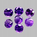 Ametysty kamienie naturalne 7 sztuk IF-VVS 5.27ct