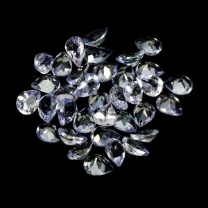 Tanzanity 35 sztuk kamienie naturalne IF VVS 5ct