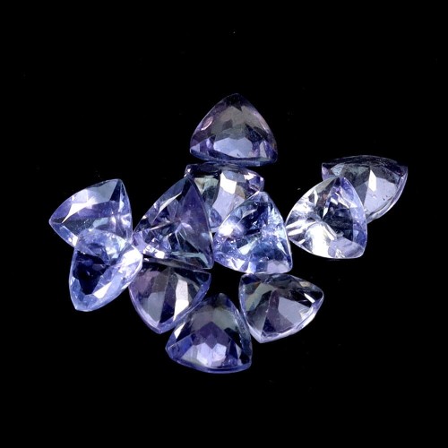 Tanzanity 11 sztuk kamienie naturalne VVS 4.15ct