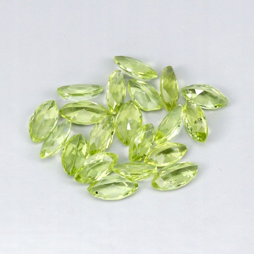 Oliwiny 20 sztuk kamienie naturalne IF VVS 6.1ct