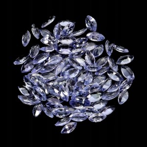 Tanzanity 79 sztuk kamienie naturalne IF VVS 4.75ct